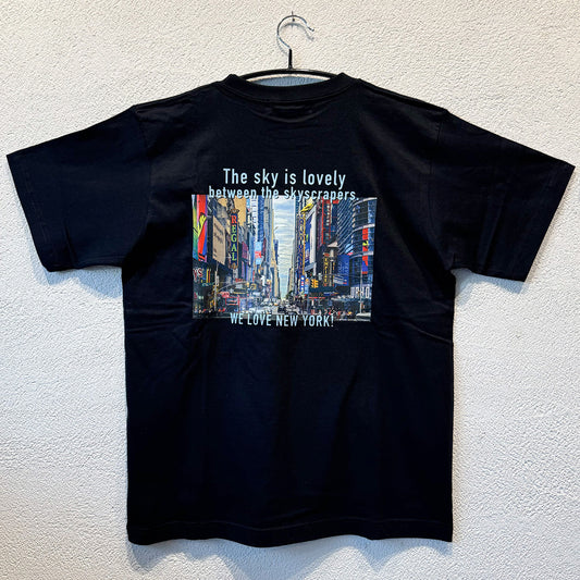 SHINY フォトTシャツ(ブラック)