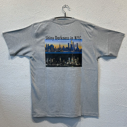 SHINY フォトTシャツ(ライトグレー)