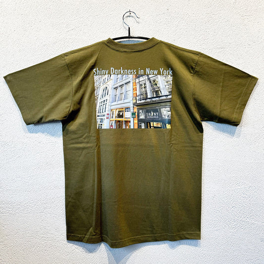 SHINY フォトTシャツ(オリーブ)