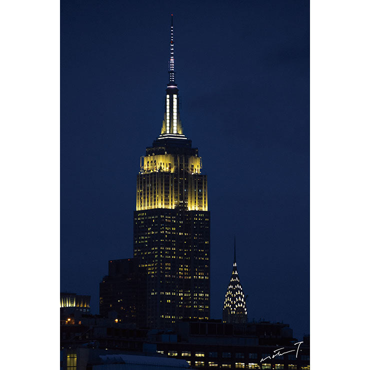 SHINY New York Post Card / PCNY002